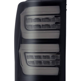 2007-2013 Toyota Tundra PRO-Series LED Tail Lights Jet Black Headlights Assembly AlphaRex 