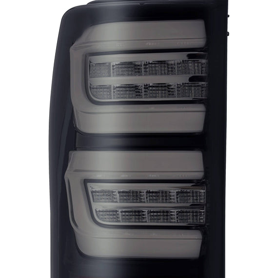 AlphaRex 2007-2013 Toyota Tundra PRO-Series LED Tail Lights Jet Black