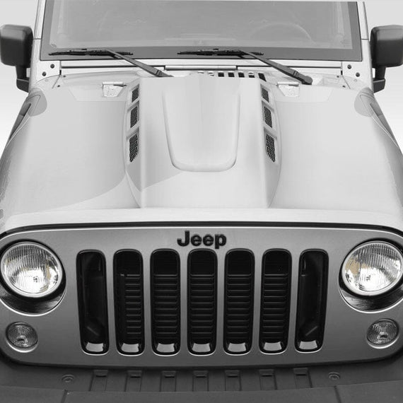 Duraflex 2007-2018 Jeep Wrangler JK AVG FRP Hood