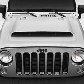 2007-2018 Jeep Wrangler JK Demon Look FRP Hood Truck2go 