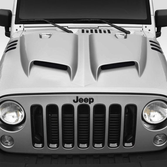 Duraflex 2007-2018 Jeep Wrangler JK Rage FRP Hood