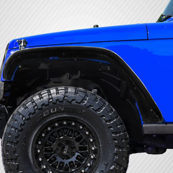 Carbon Creations 2007-2018 Jeep Wrangler JK Rugged Carbon Fiber Front Fenders