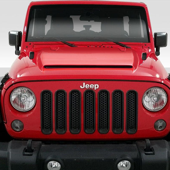Duraflex 2007-2018 Jeep Wrangler Rage FRP Hood