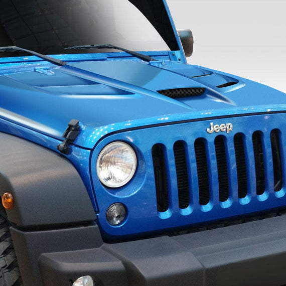 Duraflex 2007-2018 Jeep Wrangler Viper Look FRP Hood