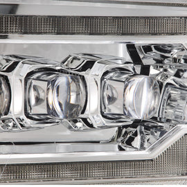 2009-2018 Ram Truck MK II NOVA-Series LED Projector Headlights Chrome Headlights Assembly AlphaRex 