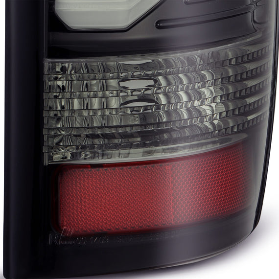 AlphaRex 2009-2018 Ram Truck PRO-Series LED Tail Lights Jet Black