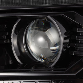 2012-2015 Toyota Tacoma LUXX-Series LED Projector Headlights Alpha-Black Headlights Assembly AlphaRex 