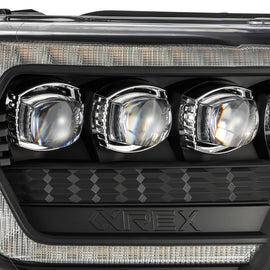 2012-2015 Toyota Tacoma NOVA-Series LED Projector Headlights Black Headlights Assembly AlphaRex 