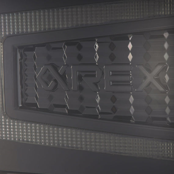 AlphaRex 2014-2015 Chevrolet Silverado PRO-Series Halogen Projector Headlights Alpha-Black