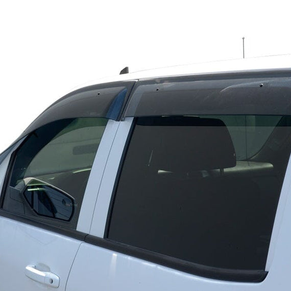 2014-2018 Chevrolet Silverado / GMC Sierra Crew Cab Off-road Series Taped-on Window Visors