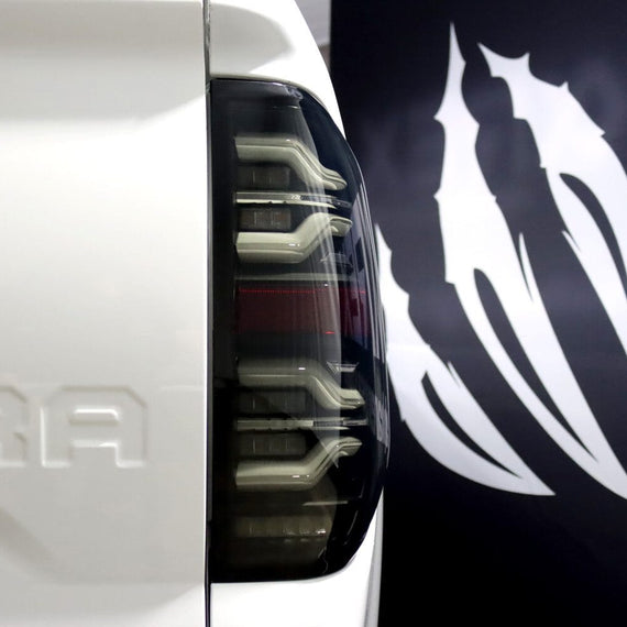 AlphaRex 2014-2021 Toyota Tundra LUXX-Series LED Tail Lights Alpha-Black