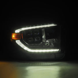 2014-2021 Toyota Tundra NOVA-Series LED Projector Headlights Alpha-Black Headlights Assembly AlphaRex 
