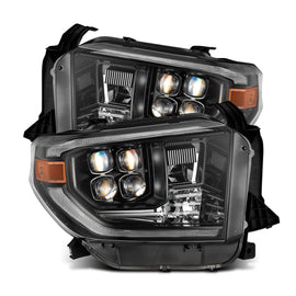 2014-2021 Toyota Tundra NOVA-Series LED Projector Headlights Alpha-Black Headlights Assembly AlphaRex 