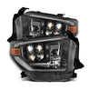 AlphaRex 2014-2021 Toyota Tundra NOVA-Series LED Projector Headlights Alpha-Black