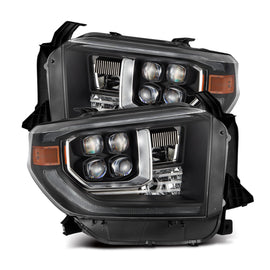 2014-2021 Toyota Tundra NOVA-Series LED Projector Headlights Black Headlights Assembly AlphaRex 