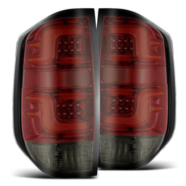 2014-2021 Toyota Tundra PRO-Series LED Tail Lights Red Smoke Headlights Assembly AlphaRex 