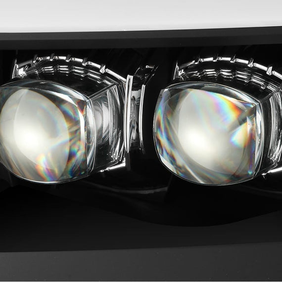 AlphaRex 2015-2019 Chevrolet Silverado 2500HD/3500HD MK II NOVA-Series LED Projector Headlights Black