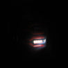AlphaRex 2015-2019 Silverado 2500HD/3500HD LUXX-Series LED Tail Lights Black-Red