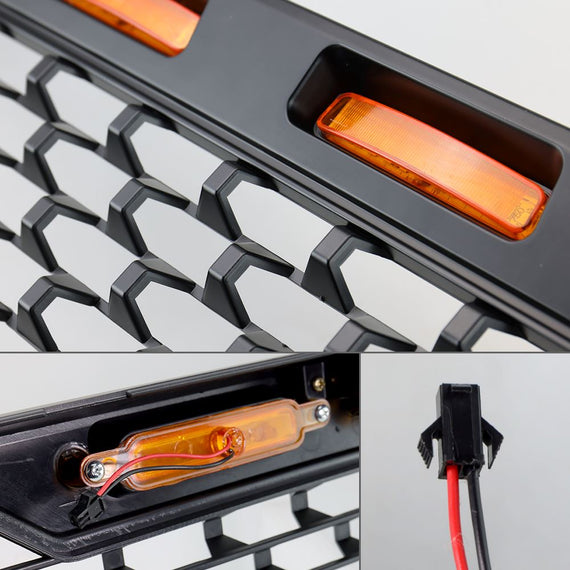 2016-2020 Toyota Tacoma LED Turn Signal Lights & Amber Light Mesh Grille