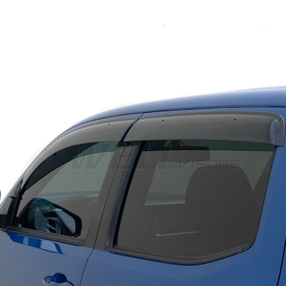 2016-2023 Toyota Tacoma Double Cab Premium Series Taped-on Window Visors
