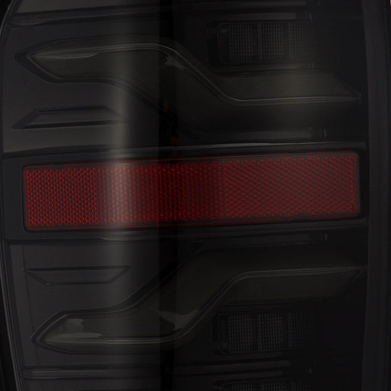 AlphaRex 2016-2023 Toyota Tacoma LUXX-Series LED Tail Lights Alpha-Black