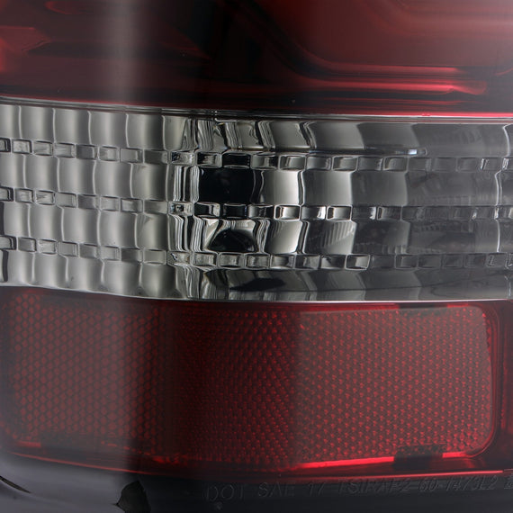 AlphaRex 2016-2023 Toyota Tacoma PRO-Series LED Tail Lights Red Smoke