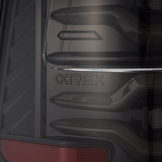 AlphaRex 2019-2022 Ram 1500 LUXX-Series LED Tail Lights Alpha-Black