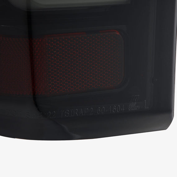 AlphaRex 2019-2024 Chevrolet Silverado 1500 PRO-Series LED Tail Lights Jet Black