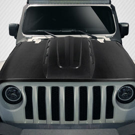 Best Jeep Wrangler JL / Gladiator JT Energy Carbon Fibber Hood| Truck2go