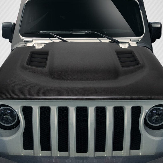 Carbon Creations 2019-2023 Jeep Wrangler JL / Gladiator JT MPR Carbon Fiber Hood