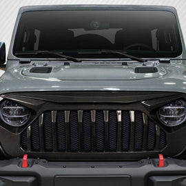 Buy Jeep Wrangler JL / Gladiator JT Predator Carbon Fiber Grille