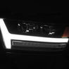 AlphaRex 2019-2023 Ram 1500 LUXX-Series LED Projector Headlights Jet Black