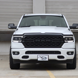 2019-2023 Ram 1500 (MK II 2500 Style) LUXX-Series LED Projector Headlights Black Headlights Assembly AlphaRex 