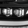 AlphaRex 2019-2024 Ram 1500 NOVA-Series LED Projector Headlights Black