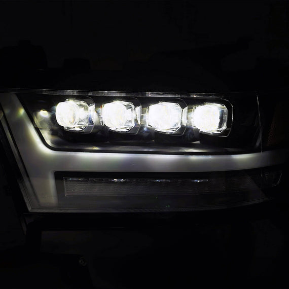 AlphaRex 2019-2024 Ram 1500 NOVA-Series LED Projector Headlights Chrome