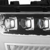 AlphaRex 2019-2024 Ram 1500 NOVA-Series LED Projector Headlights Chrome