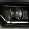 AlphaRex 2021-2023 Ford F-150 LUXX-Series LED Projector Headlights Black