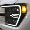 AlphaRex 2021-2023 Ford F-150 NOVA-Series LED Projector Headlights Alpha-Black