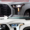 AlphaRex 2022-2023 Toyota Tundra NOVA-Series LED Projector Headlights Alpha-Black