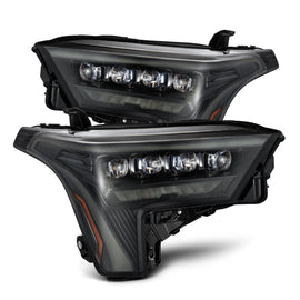 2022-2023 Toyota Tundra NOVA-Series LED Projector Headlights Alpha-Black Headlights Assembly AlphaRex 