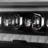 AlphaRex 2022-2023 Toyota Tundra NOVA-Series LED Projector Headlights Black