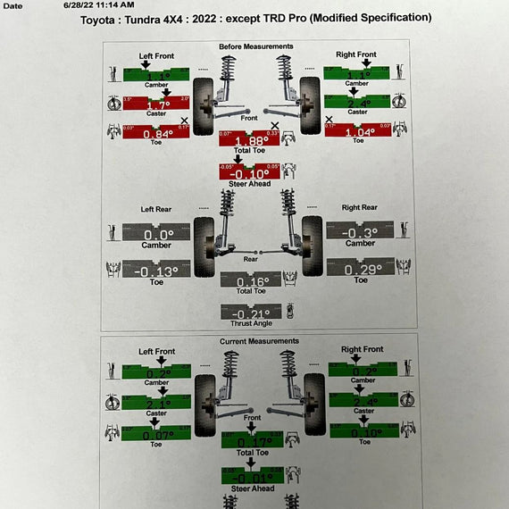 Westcott Designs 2022-2023 Toyota Tundra Preload Collar Suspension Lift Kit - SR5, Limited , Platinum, 1794, Hybrid, TRD Sport, TRD Off-Road , AVS/Air Ride, Capstone