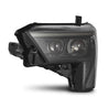 AlphaRex 2022-2023 Toyota Tundra/Sequoia LUXX-Series LED Projector Headlights Alpha-Black