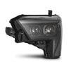 AlphaRex 2022-2024 Toyota Tundra/Sequoia LUXX-Series LED Projector Headlights Alpha-Black