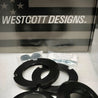 Westcott Designs 2023 Toyota Sequoia TRD PRO Preload Collar FRONT ONLY Suspension Leveling Kit