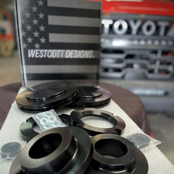 Westcott Designs 2023 Toyota Sequoia TRD PRO Preload Collar Suspension Lift Kit