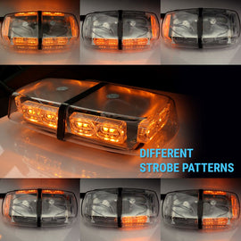 36w Emergency Hazard Warning Strobe Roof Top LED Light Bar (Amber) LED Accessories Truck2go 