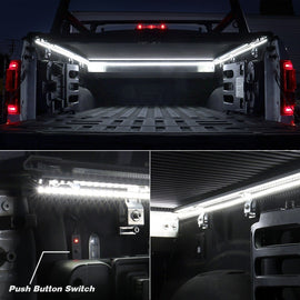 60" Universal Fit Truck Bed Waterproof LED Lighting Strip Kit (White led) LED Accessories Truck2go 