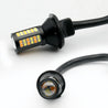7443 / 7440 Dual Color Switchback Turn Signal - Parking Lights Error Free LED Light Bulbs (White/Amber)