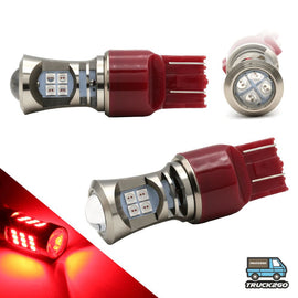 7443 / 7440 Turn Signal - Brake LED Projector Light Bulbs (Red) LED Accessories Truck2go 